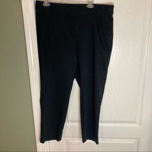 Lane Bryant Ankle Stretch 16 Black Curvy Hip Thigh